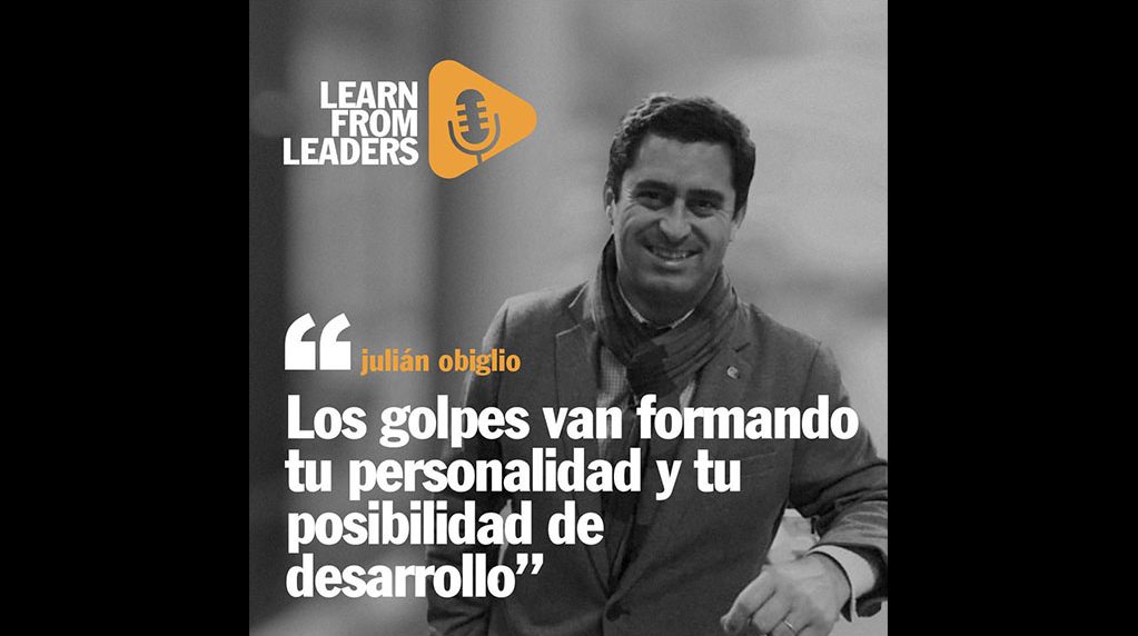 Julián Obiglio: “Los golpes van formando tu personalidad y tu posibilidad de desarrollo”