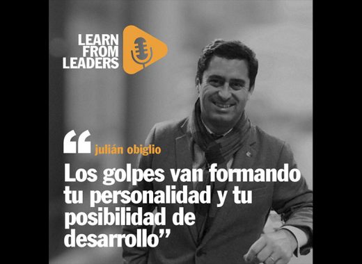 Julián Obiglio: “Los golpes van formando tu personalidad y tu posibilidad de desarrollo”