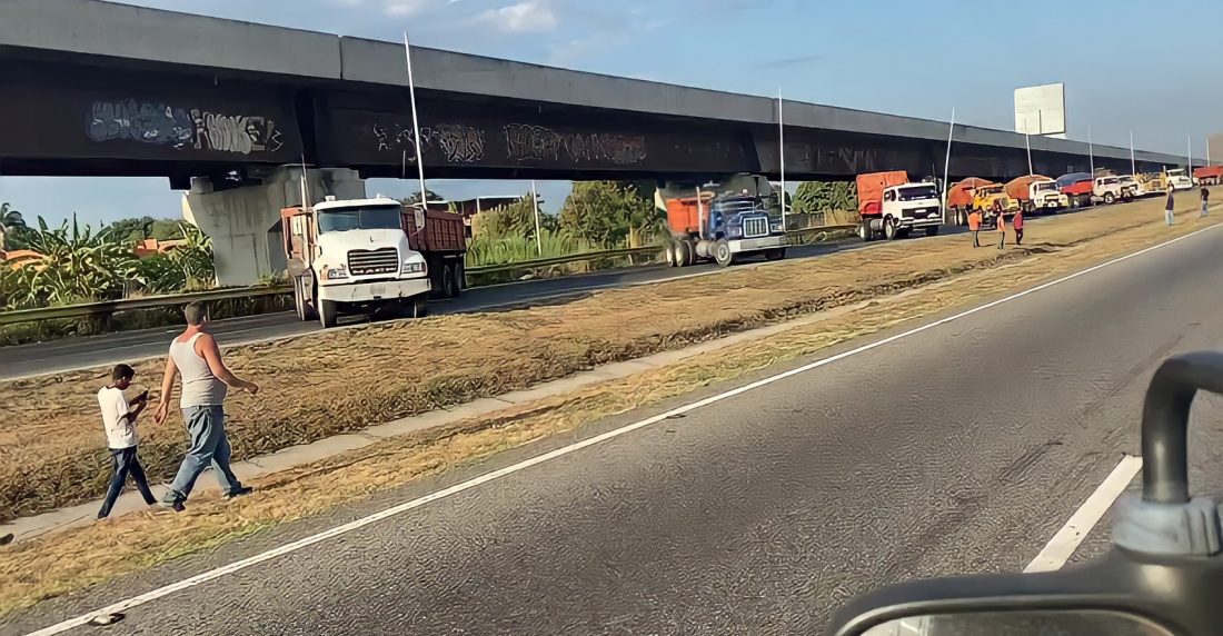 Colas valle coche por diesel