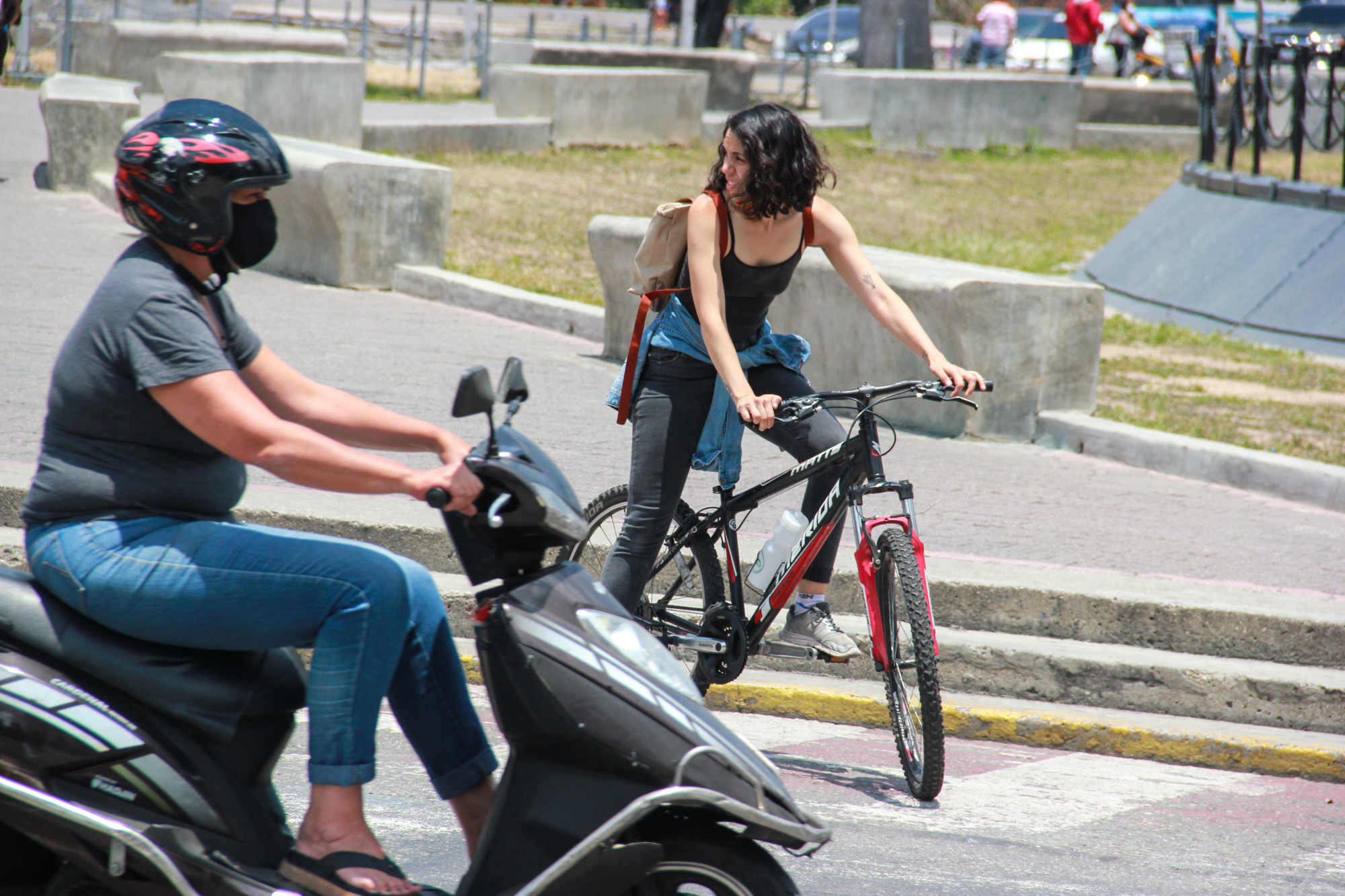 ciclistas caracas