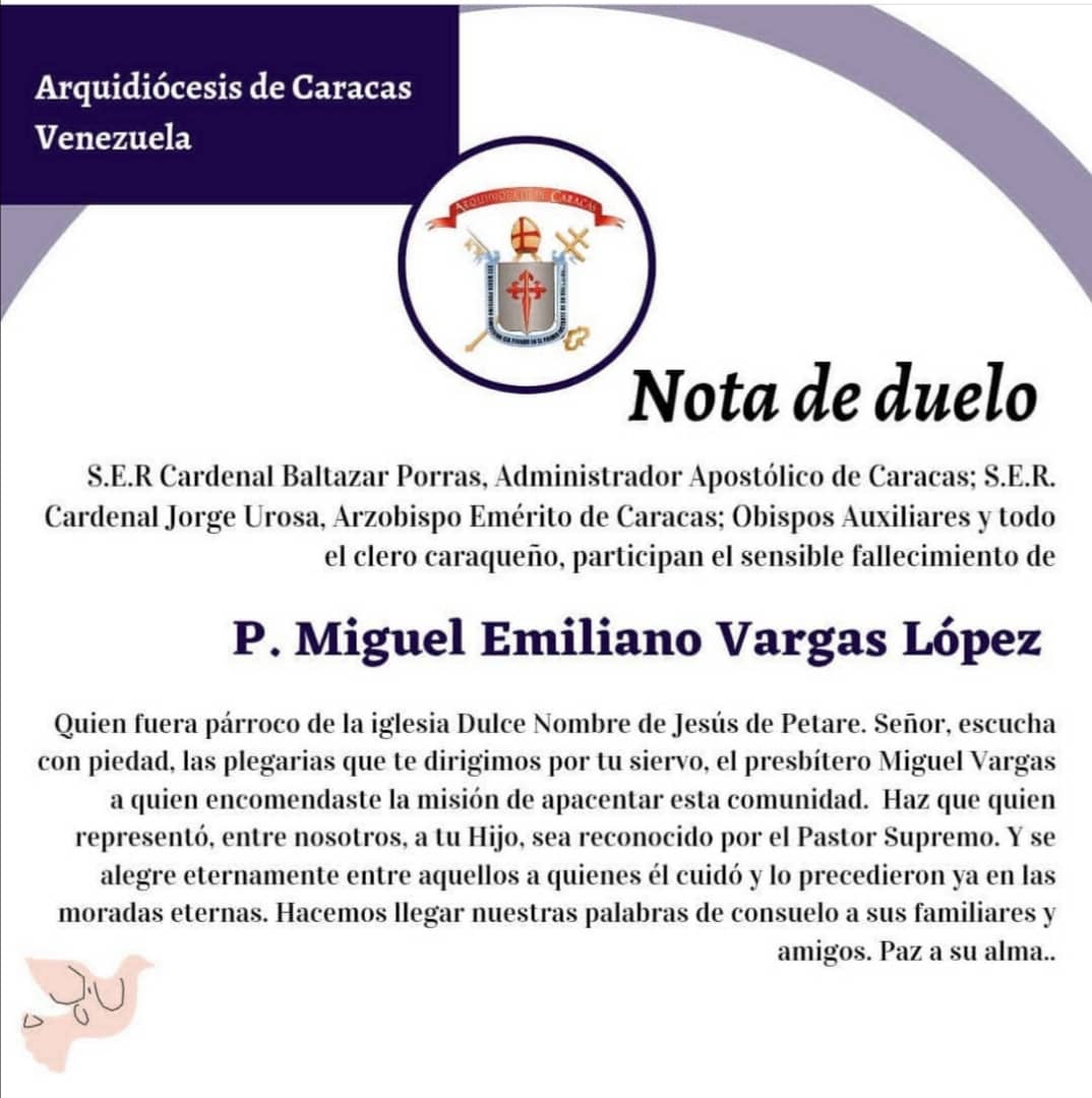 sacerdotes venezolanos