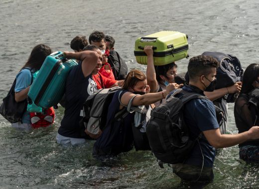 asilos Venezolanos cruzando hacia Estados Unidos