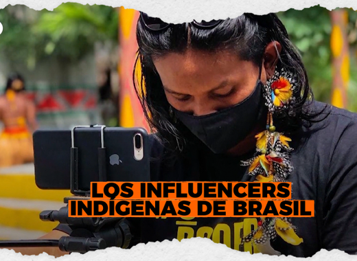 jóvenes indígenas en Brasil