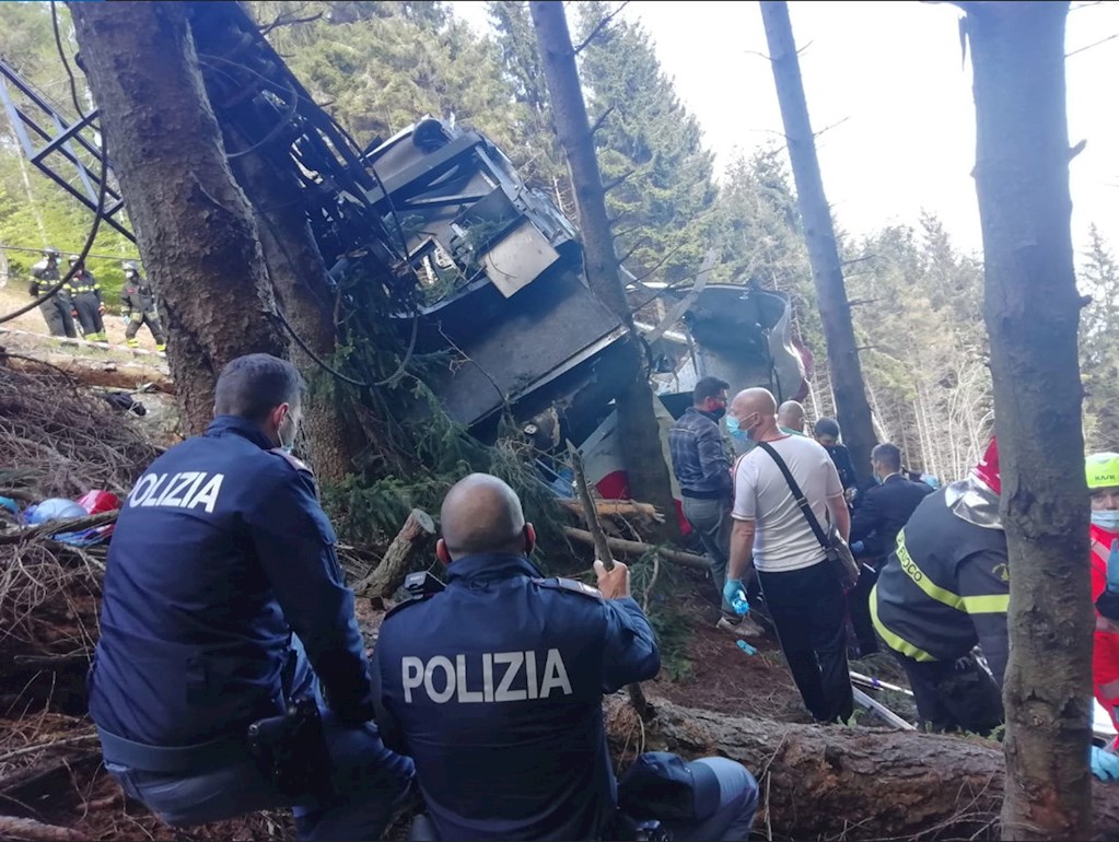 teleférico turístico en Italia