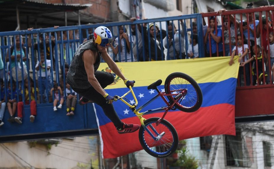 Daniel Dhers en la Cota 905 de Caracas