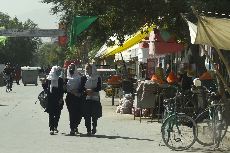 Talibanes llegan sin resistencia a las puertas de Kabul. Foto AFP
