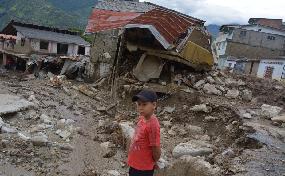 Tovar, Mérida, lluvias Foto Miguel Zambrano AFP