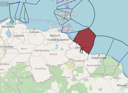 Esequibo: Guayana encuentra petróleo en lo que reclama como su Zona Económica Exclusiva, ajena a los históricos reclamos de Venezuela