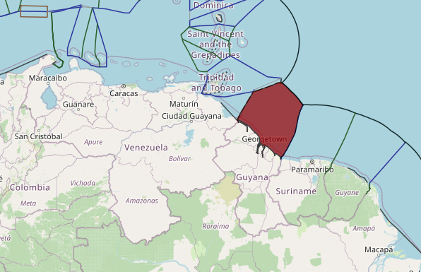 Guayana encuentra petróleo en lo que reclama como su Zona Económica Exclusiva, ajena a los históricos reclamos de Venezuela