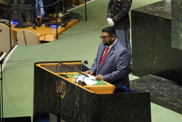 Irfaan Alí, presidente de Guyana