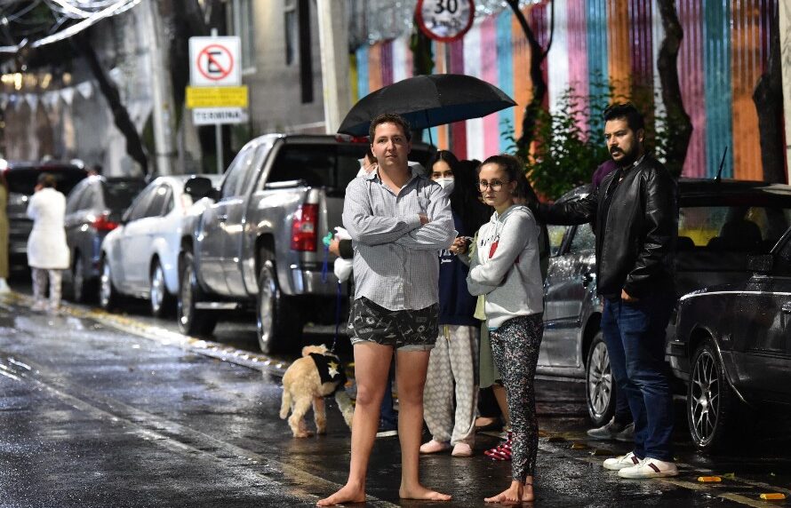 México sismo en Acapulco, Guerrero