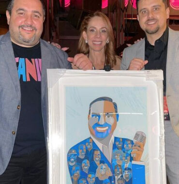 Edo y sus amigos con Colegas, de Santa Rosa