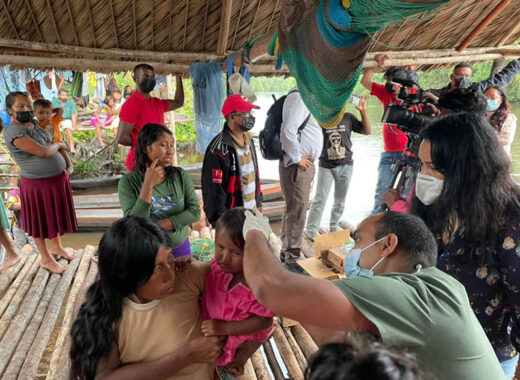 Guyana atiende a migrantes venezolanos