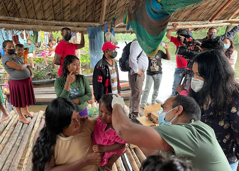 Guyana atiende a migrantes venezolanos