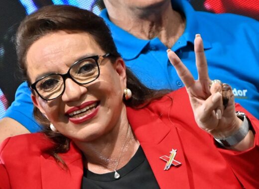 Xiomara Castro virtual presidenta electa de Honduras. Foto Luis Acosta AFP