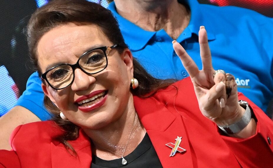 Xiomara Castro virtual presidenta electa de Honduras. Foto Luis Acosta AFP