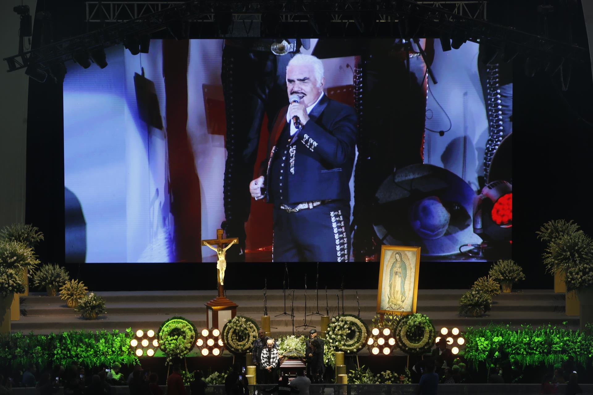 [Fotos] Así fue la espectacular despedida de Vicente Fernández | El ...