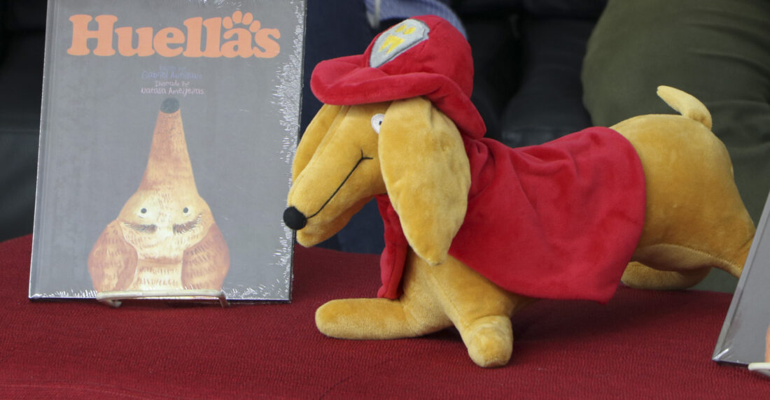 Huellas beca a un pana