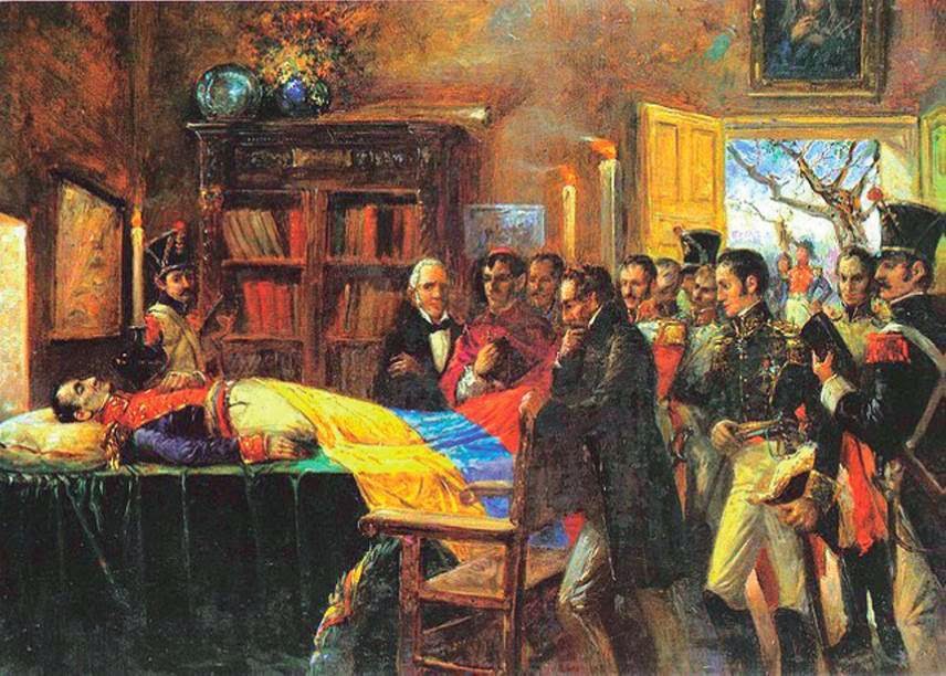 Muerte de Simón Bolívar