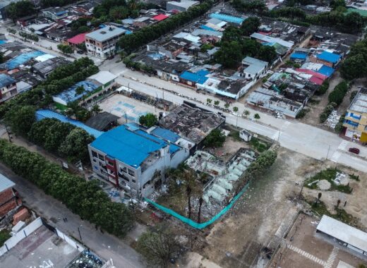 Arauca, Saravena sacudida Foto Juan Barreto AFP