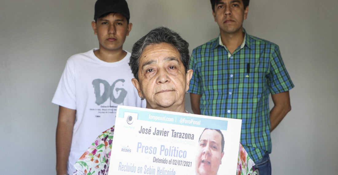 Javier Tarazona sigue preso