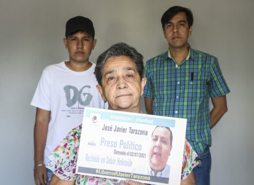 Javier Tarazona sigue preso