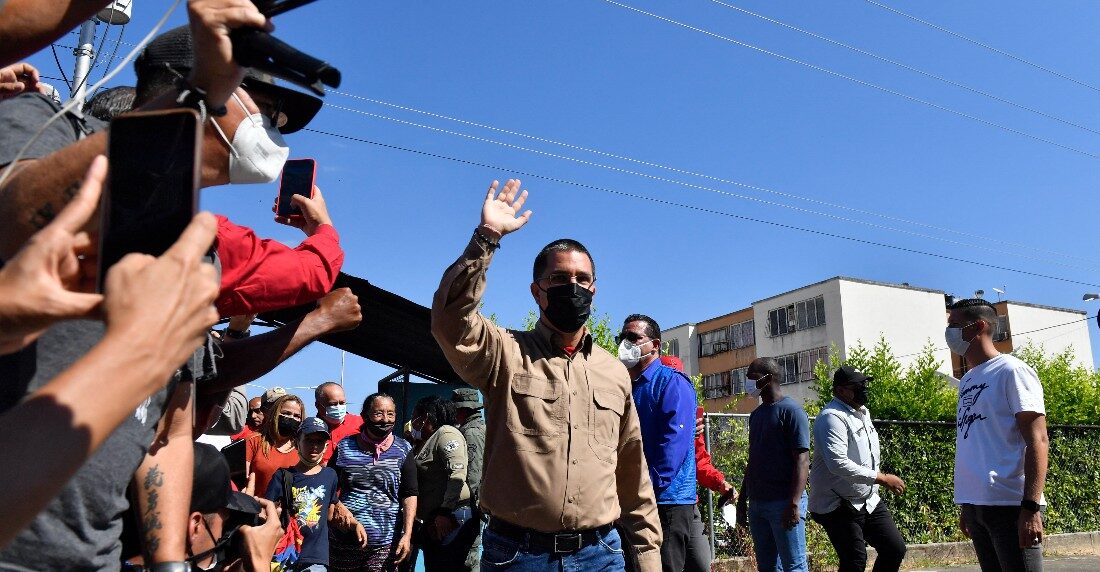 Barinas, Jorge Arreaza, el ventajismo chavista Foto Federico Parra AFP