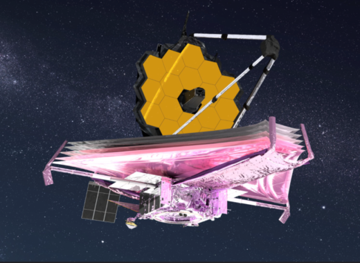 Telescopio James Webb totalmente desplegado. Imagen NASA