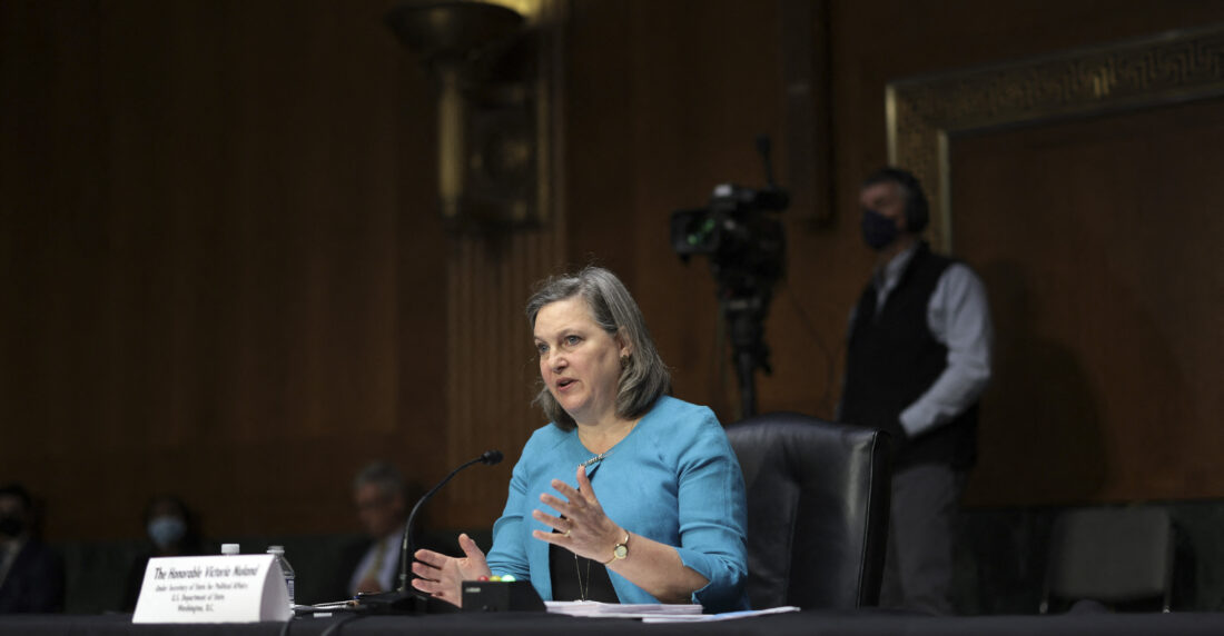 Senadores en EEUU interpelan a Victoria Nuland AFP