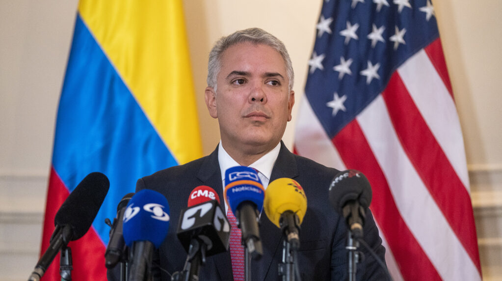 Iván Duque en la Casa Blanca y Colombia es aliado de la OTAN