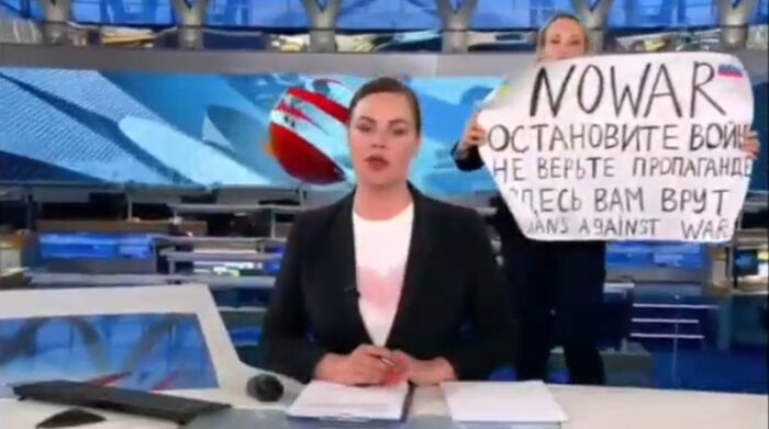 periodista rusa