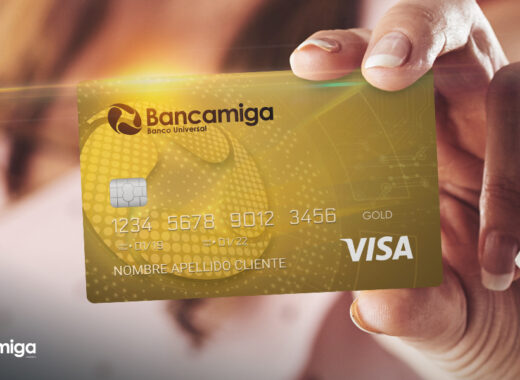 Tarjeta de crédito Visa de Bancamiga