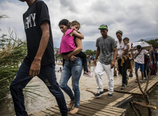 Refugiados y desplazados venezolanos