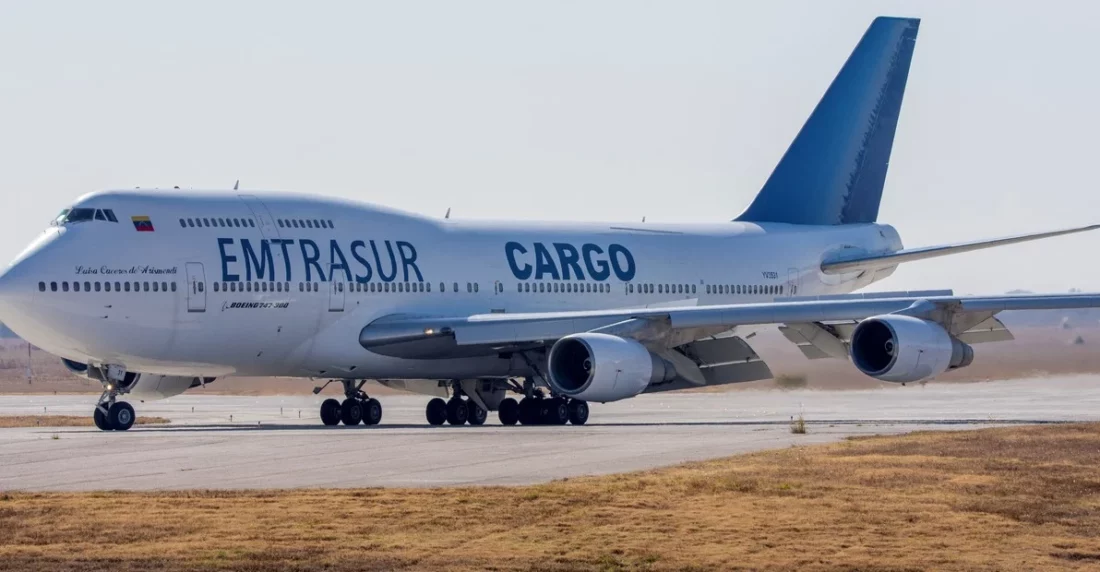 El avión de la filial de Conviasa retenido en Argentina