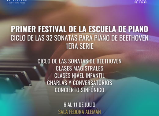 Festival de piano en sede de El Sistema