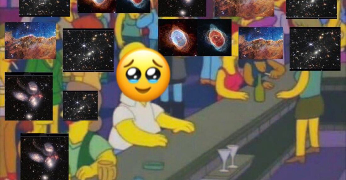 telescopio james webb memes