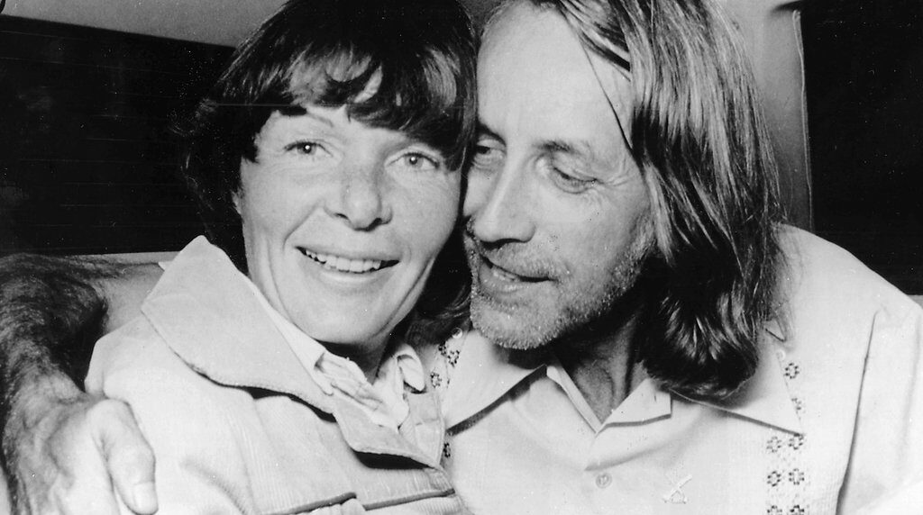 William Frank Niehous y su esposa, tras el largo secuestro