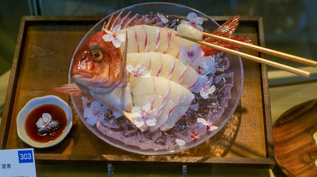 comida de plástico