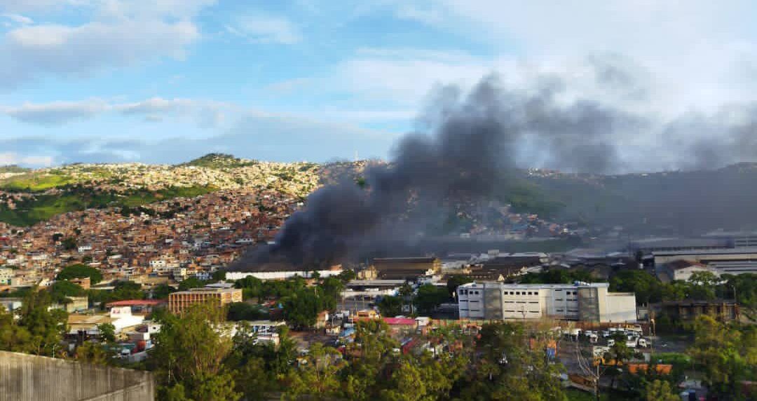incendio en la yaguara