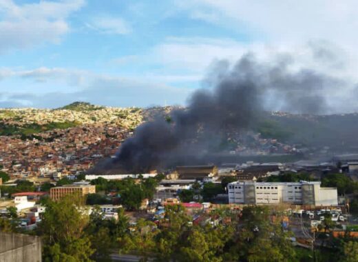 incendio en la yaguara