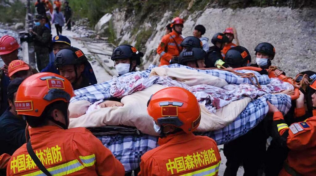 china sismo