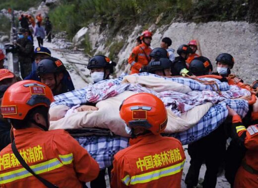 china sismo