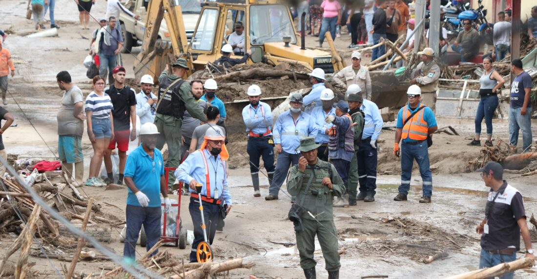 CAF ayuda a Las Tejerías