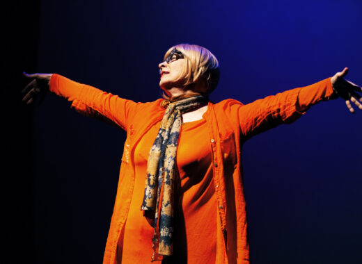 Javier Vidal en Madres, teatro en Trasnocho. Foto: Gleybert Asencio