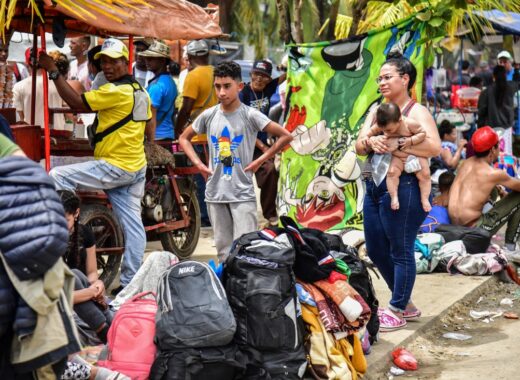 Venezolanos migrantes