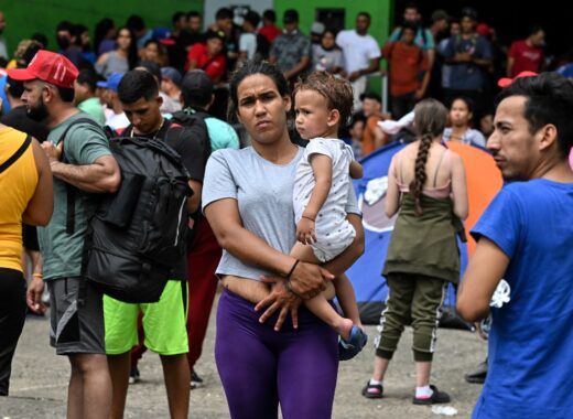 Venezolanos en fuga