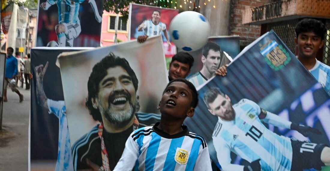 Argentina y la fiebre del Mundial Catar 2022 AFP