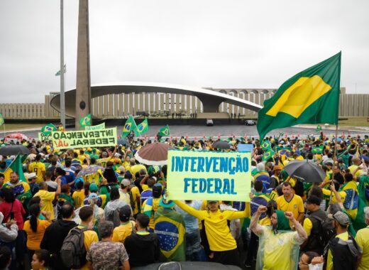 Seguidores de Bolsonaro protestan en Brasil
