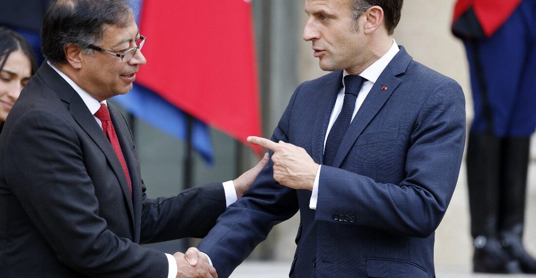 Gustavo Petro y Emanuel Macron buscan salida para Venezuela