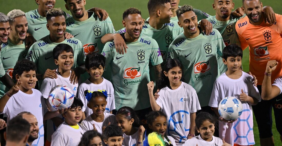 Brasil, favorita de cada mundial y en Catar 2022 AFP